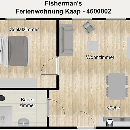公寓 Fisherman's Kaap